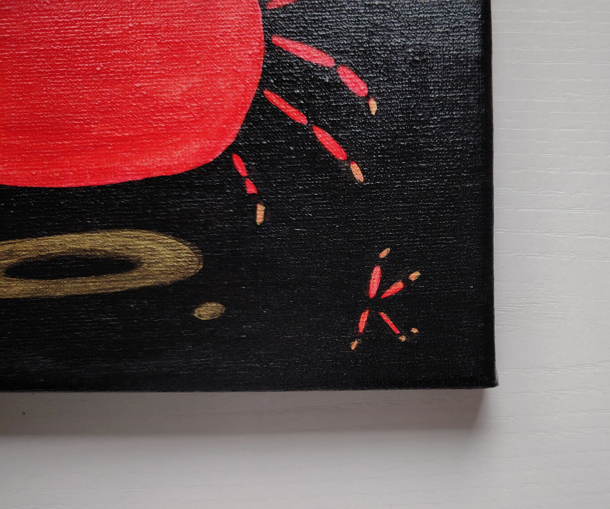 Signature de l’artiste KOA sur l’œuvre Le Crabe vendue avec certificat d’authenticité