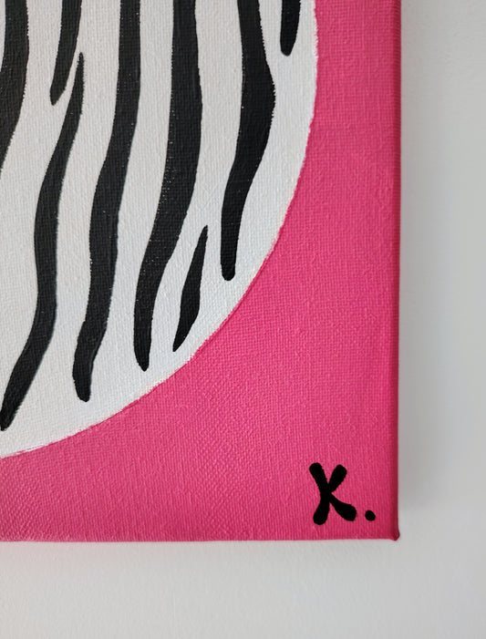 Signature de l’artiste KOA sur l’œuvre Motifation 5 avec certificat d’authenticité