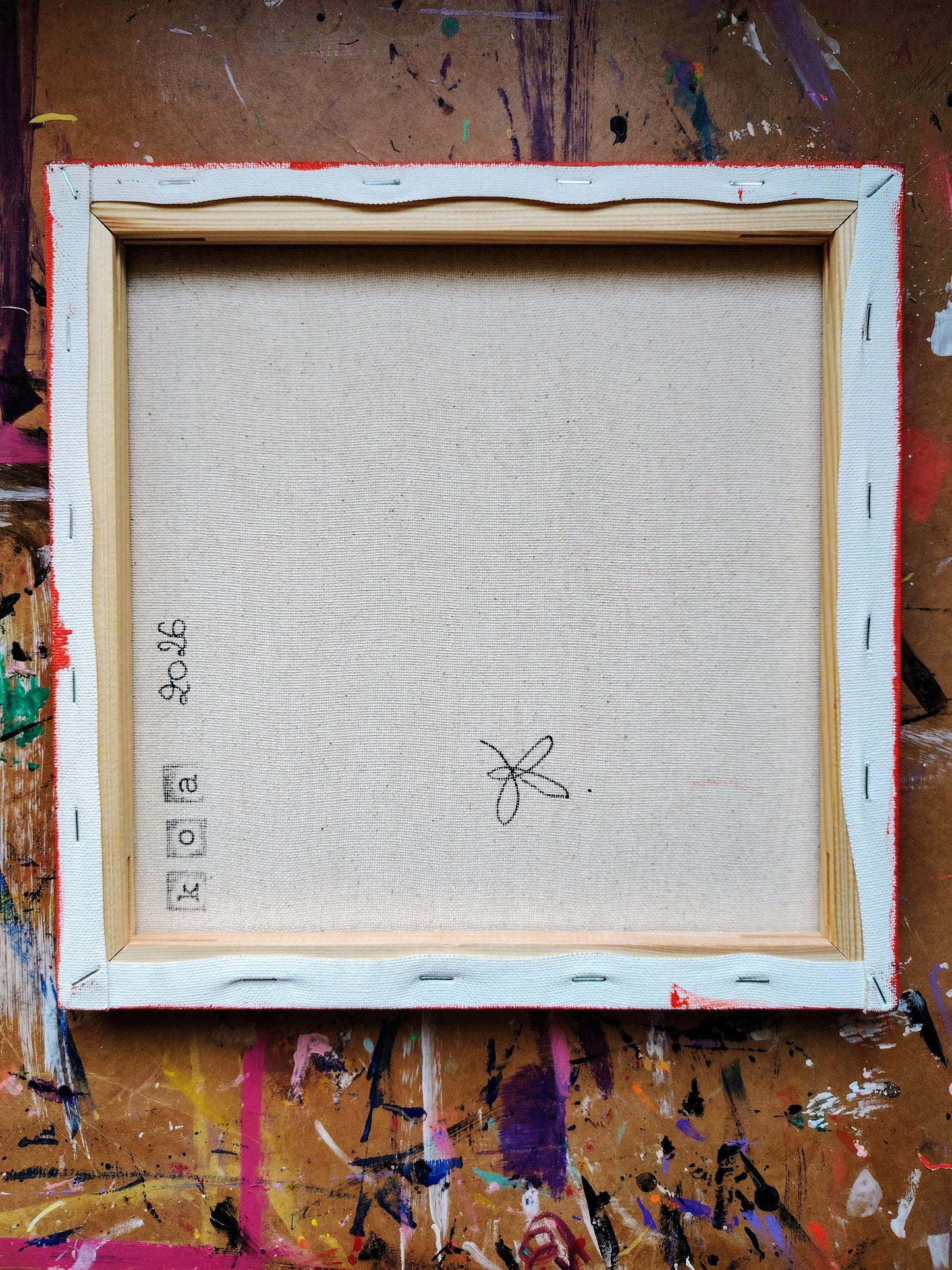 Œuvre originale pop graphique contemporaine représentant des personnages stylisés