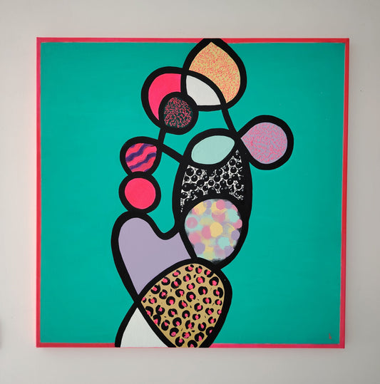 Tableau d'art contemporain ose par koa réalisé en 2026